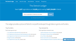Desktop Screenshot of detroitledger.org